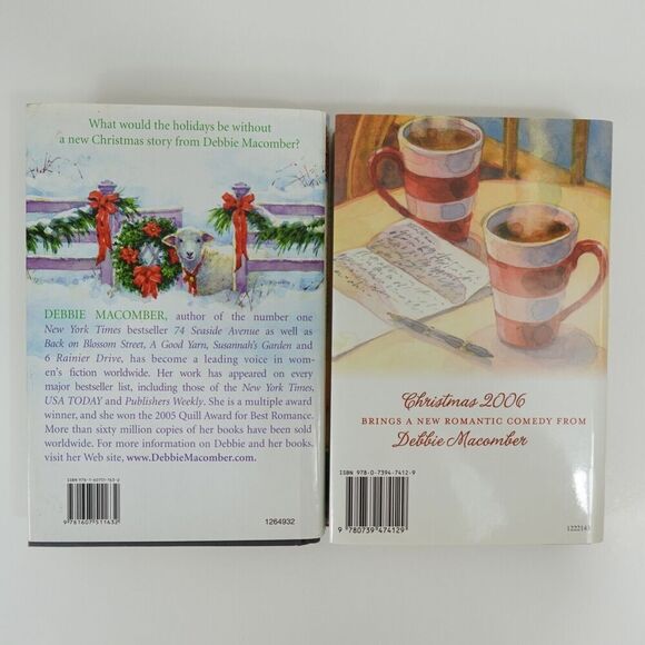 Debbie Macomber A Cedar Cove Christmas & Christmas Letters HC Books Lot of 2 - Picture 2 of 16